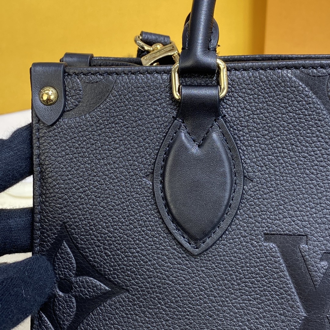 Louis Vuitton ONTHEGO PM Monogram Handbag M45653 Black